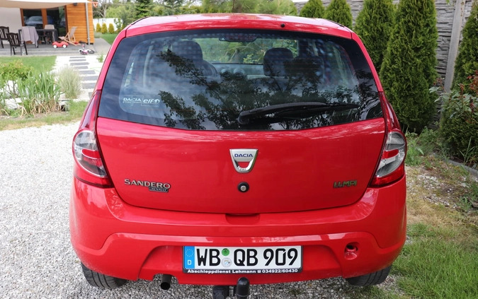 Dacia Sandero cena 3990 przebieg: 100015, rok produkcji 2009 z Poznań małe 191